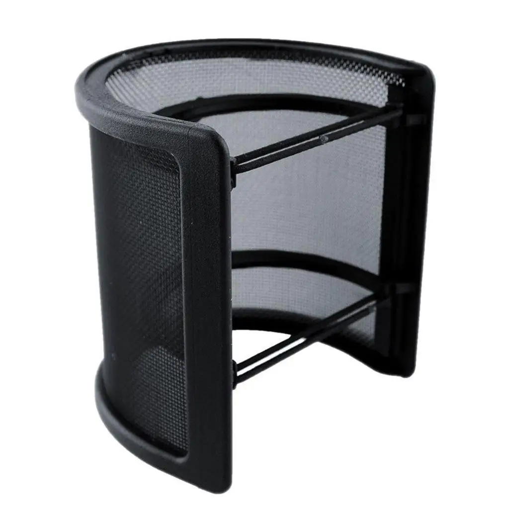 

Microphone Filter Mic Shield Studio Saliva Block Blocker Mesh Windscreen