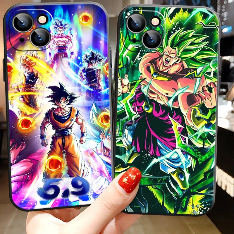 

Dragon Ball Cartoon Anime For iPhone 12 11 13 Pro MAX 13 12 Mini 6 6S 7 8 Plus SE 2020 X XR XS MAX Phone Protect Case Silica Gel