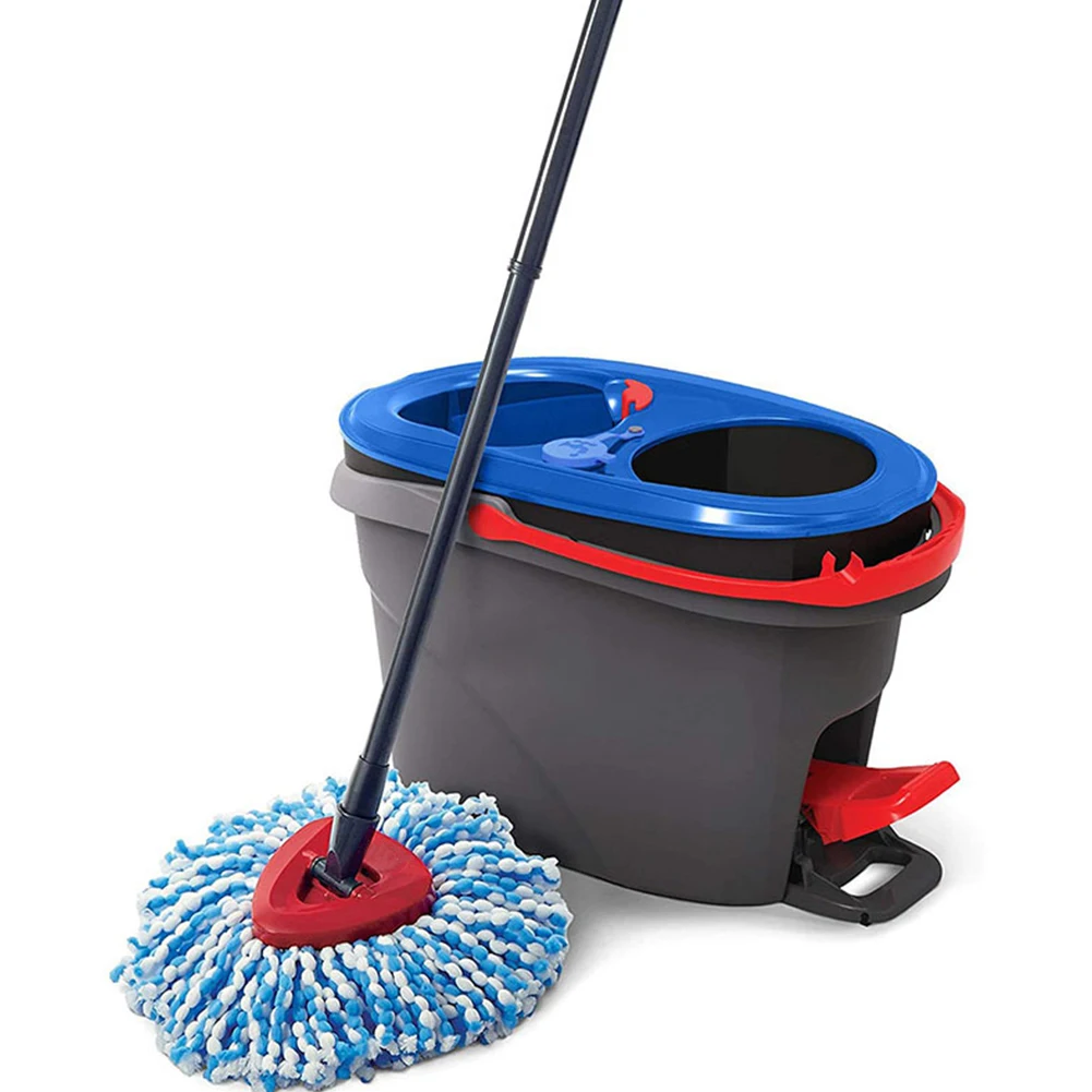 

Microfiber Spin Mop Clean Refill Replacement Head For O-Cedar EasyWring RinseClean Mop Home Cleaning Tool Mop Cloth Accessories