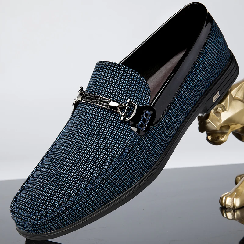 

Big Size Men Genuine Leather Soft Shoes Slip on Black Shoes Shoes Real Leather Breathable Loafers Mens Casual British Style