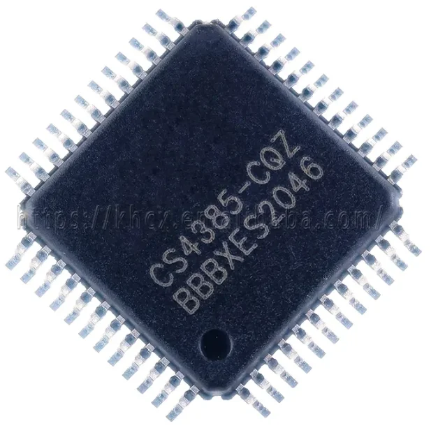 CS4385-CQZ IC DAC/AUDIO 24BIT 216K 48LQFP 100% Новый оригинальный в наличии