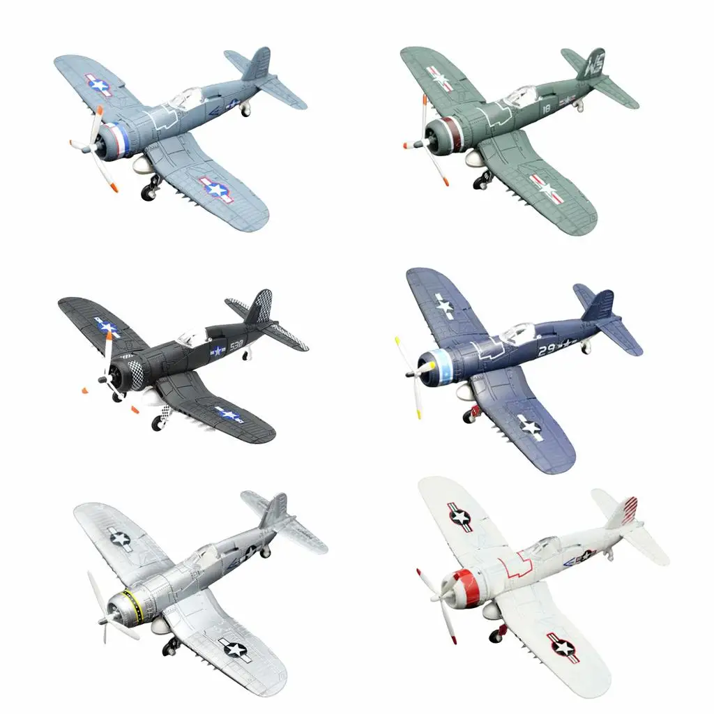 Модель истребителя Второй мировой войны 1/48 F4U пластиковый самолет подарок