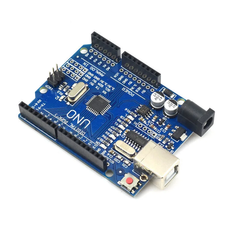 Плата разработки UNO R3 ATMEGA328P CH340/ATEGA16U2 совместима с кабелем для Arduino R3/R4 защитная