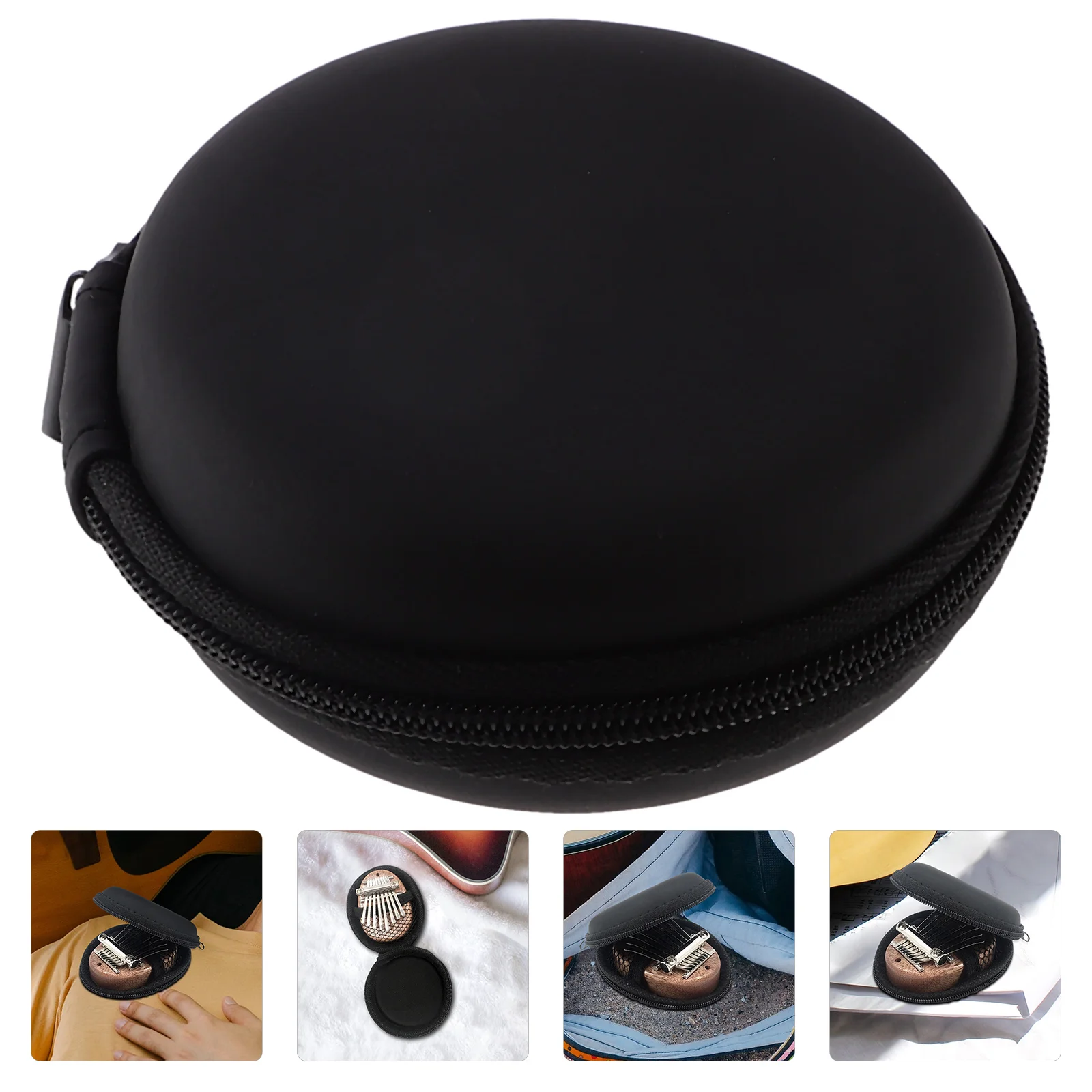 

Kalimba Bag Thumb Piano Case Storage Pouch Box Simple Instrument Eva Practical Accessory Holder Supply Musicial Carrying