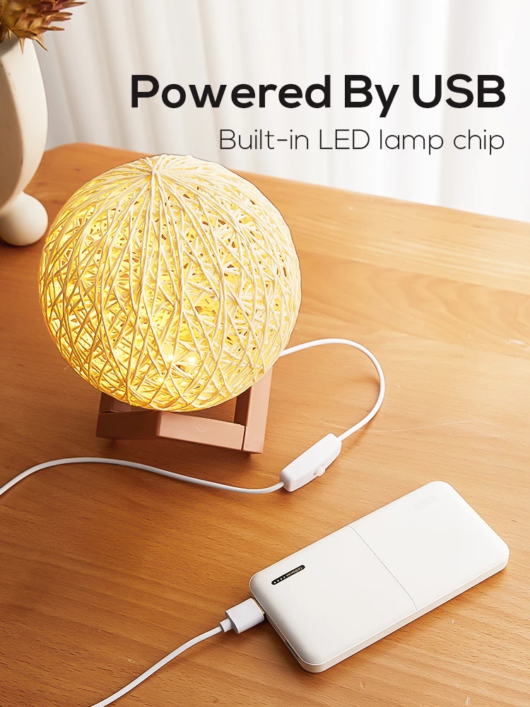 

Светодиодный ночсветильник Ins Sepak Takraw с Usb, креативная настольная лампа, прикроватная лампа, романтическая лампа для сна для девушек, креатив...
