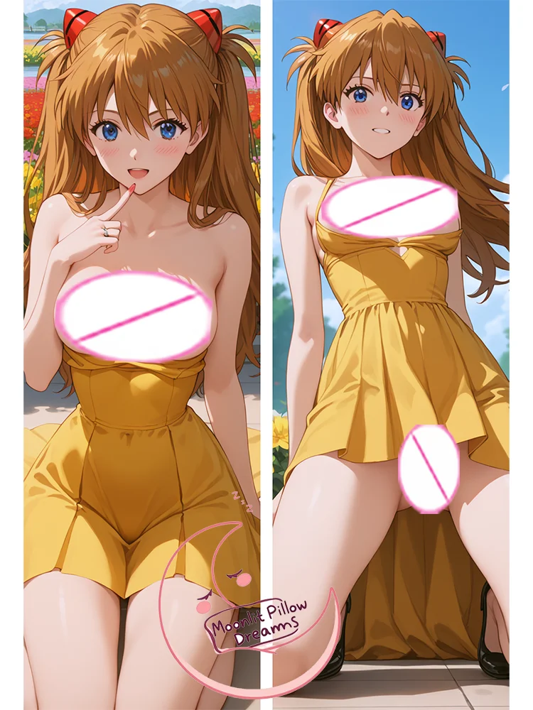 

Наволочка Аниме Asuka Langley Soryu Peach Skin