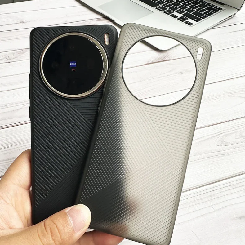 Чехол для телефона ViVO X100s V2359A 2024 ультратонкий матовый прозрачный противоударный