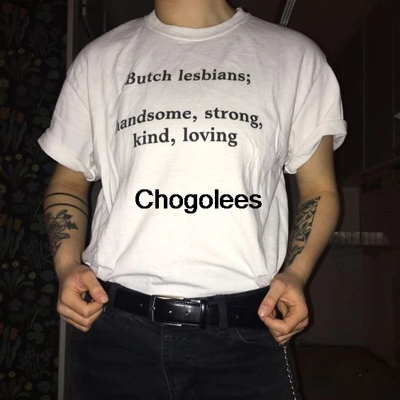 Стильная футболка для лесбиянок с надписью Love |