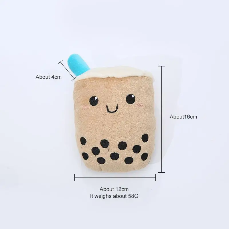 

Игрушка для собак, жемчуг, молочный чай, моделирование плюшевой молярной чистки, аксессуары для собак, товары для домашних животных, игрушки для собак, сад