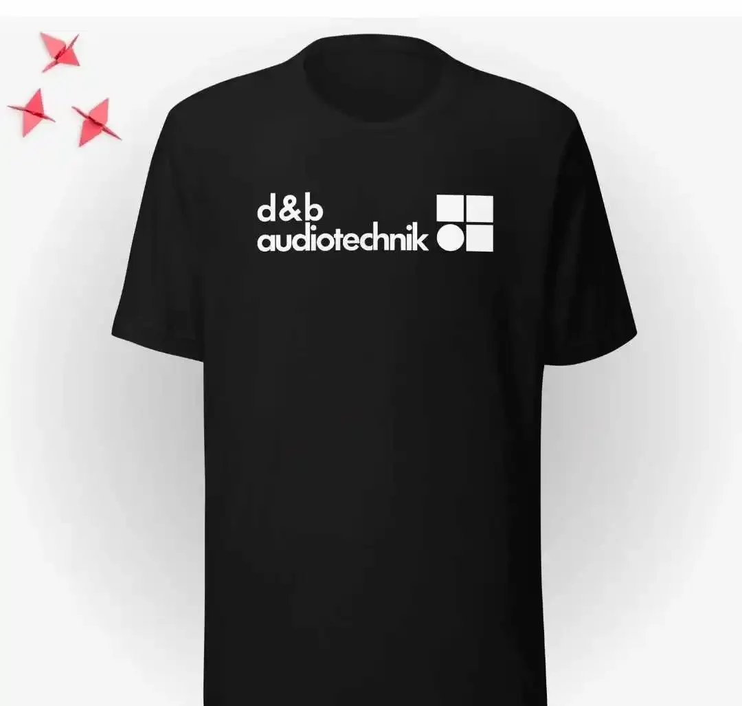 Профессиональная футболка с логотипом D B Audio Technik