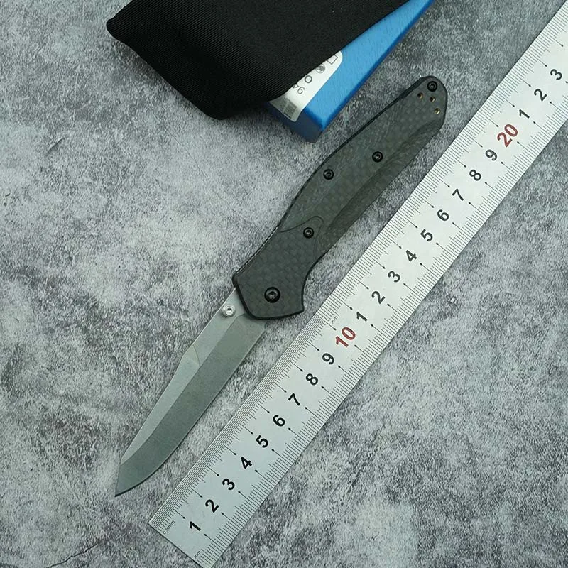 Складной карманный нож из углеродного волокна LEMIFSHE 940/940BK Mark S90V