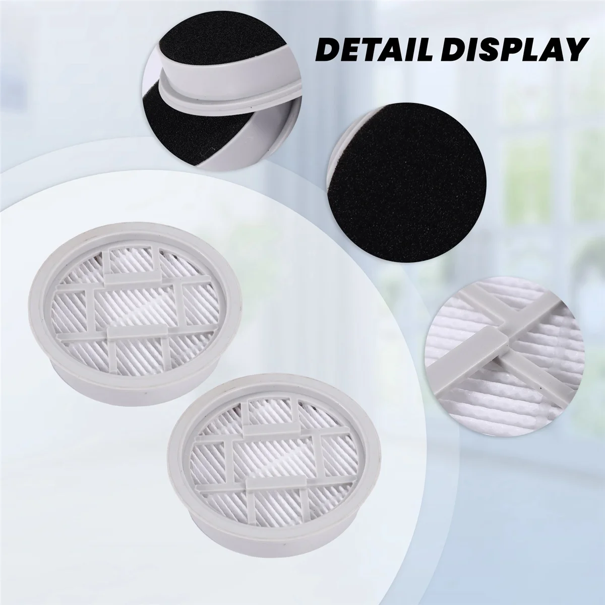 2 шт. фильтр для Deerma VC20S VC20 аксессуары ручных пылесосов