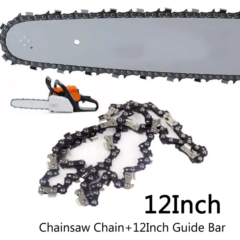 

Chainsaw Guide Bar + 3/8 LP 50DL Saw Chain Set For STIHL MS170 MS180 MS181 For Cutting Construction Lumber Woodworking Tool