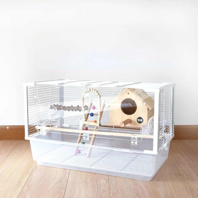 

Outdoor Parrot Bird Cages Breeding Pigeon Canari Portable Small Bird Cages Luxury Budgie Cage Pour Oiseaux Pet Products YY50BC