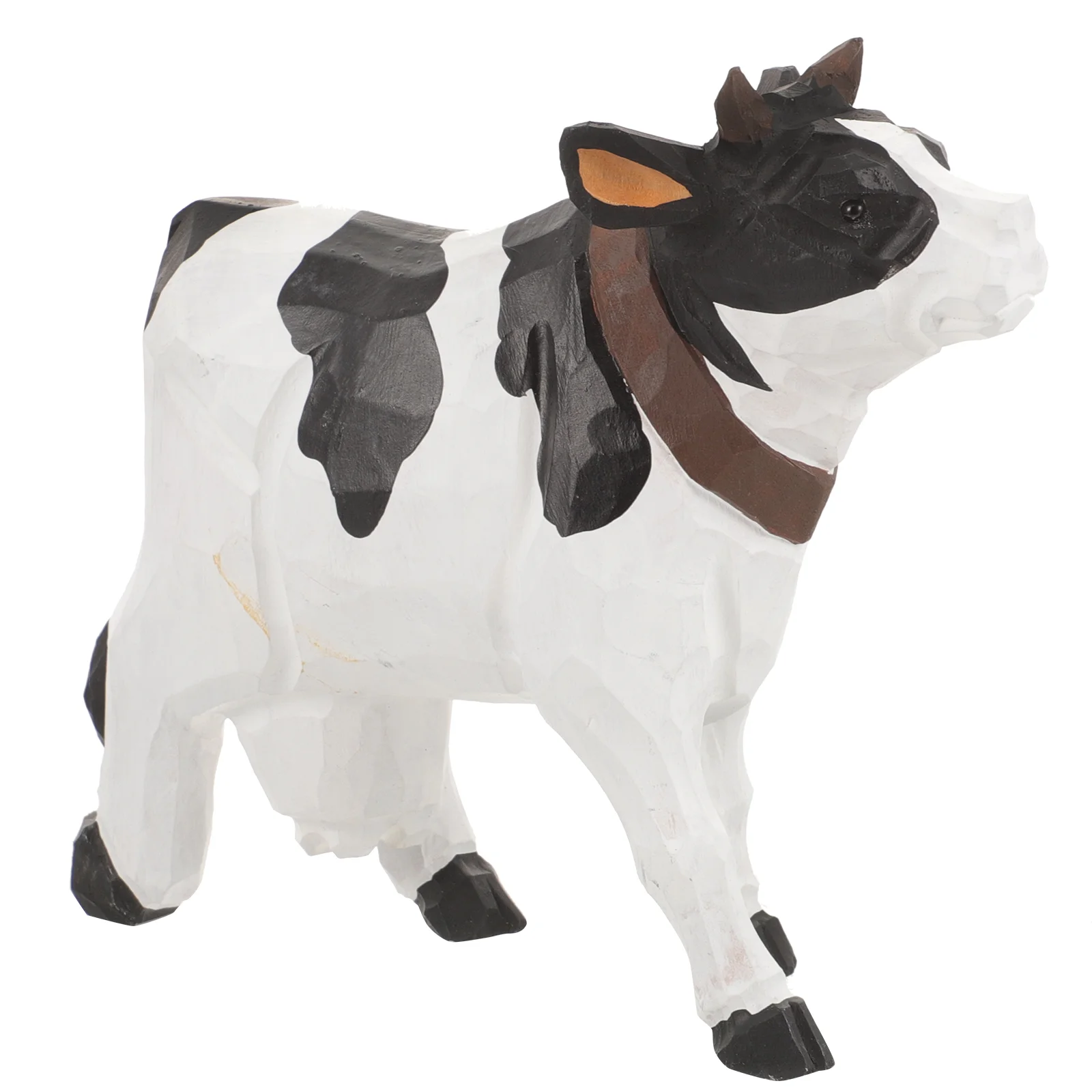 Орнамент Маленькие Статуэтки Корова Декор Статуи Украшения Деревянные Животные