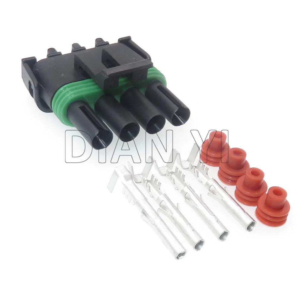 

1 комплект 4-х направлениях 12015797 12010974 Автомобильный разъем с кабелями, сборка переменного тока, автомобильная розетка, автозамена, аксессуары для вилок