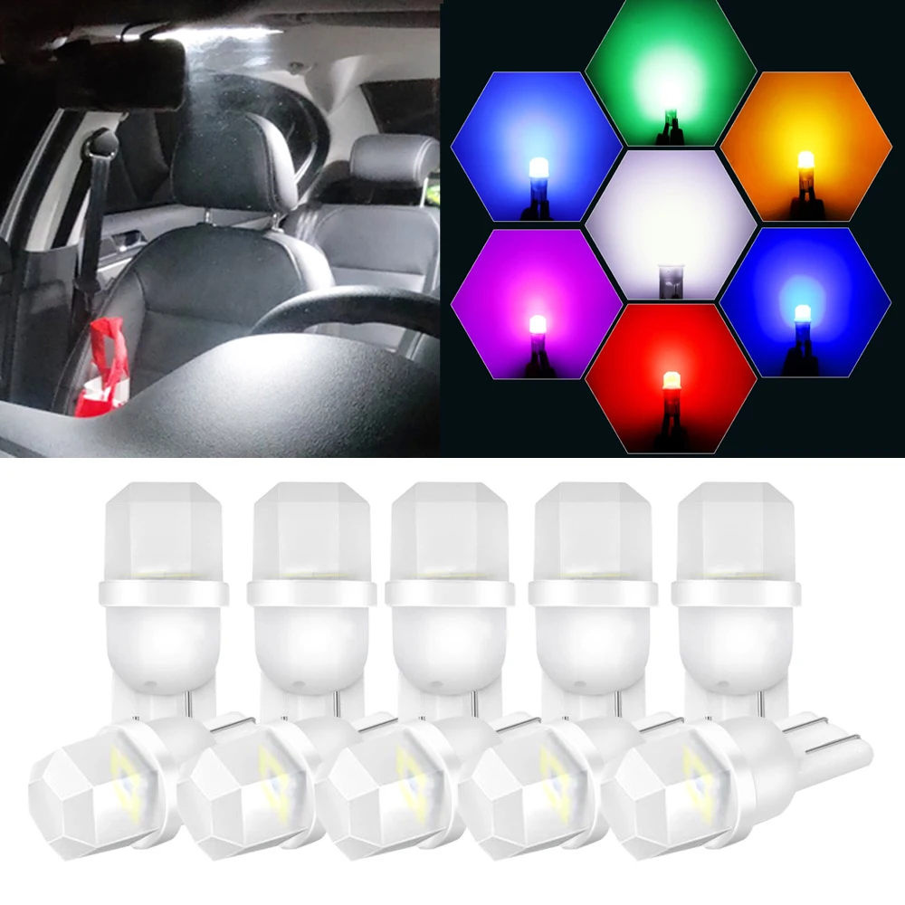 

2/10 шт. ST10 W5W светодиодный 3030 SMD 12 В светодиодные лампы купольные лампы для чтения Автомобильные фары Sidemarker босветильник фонари светильник па...