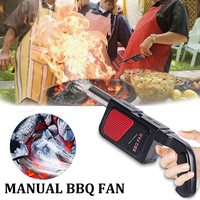 handheld electric bbq fan air blower portable for outdoor camping barbecue picnic bbq cooking tool bakery grill accessories