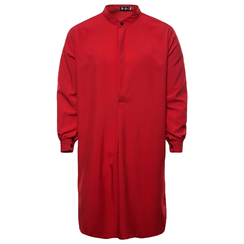 Muslim Fashion Men Arabic Shirt Abayas Dubai Kamis Homme Musulman Jubba Thobes Kaftan for Men Islam Clothing Roupas Masculinas