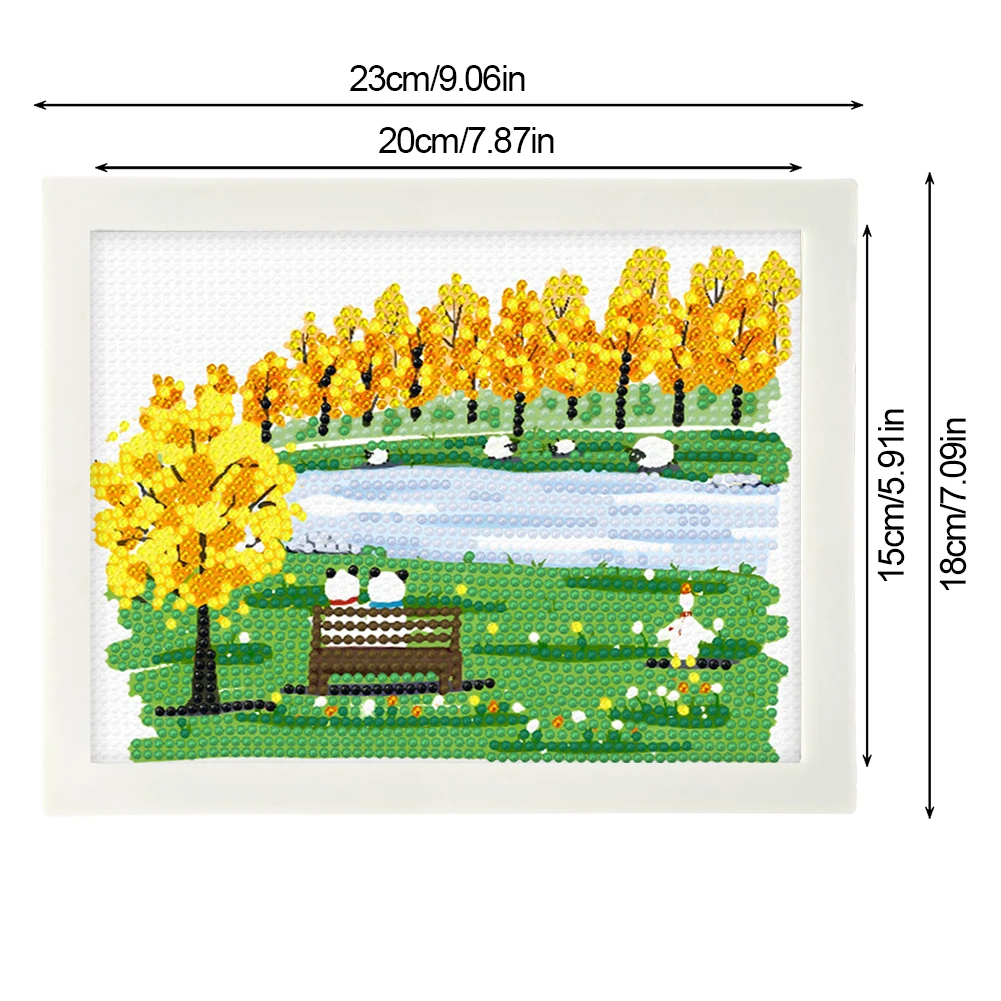 Растения Стразы Алмазная картина Полная мозаика Вышивка Картина DIY Полный