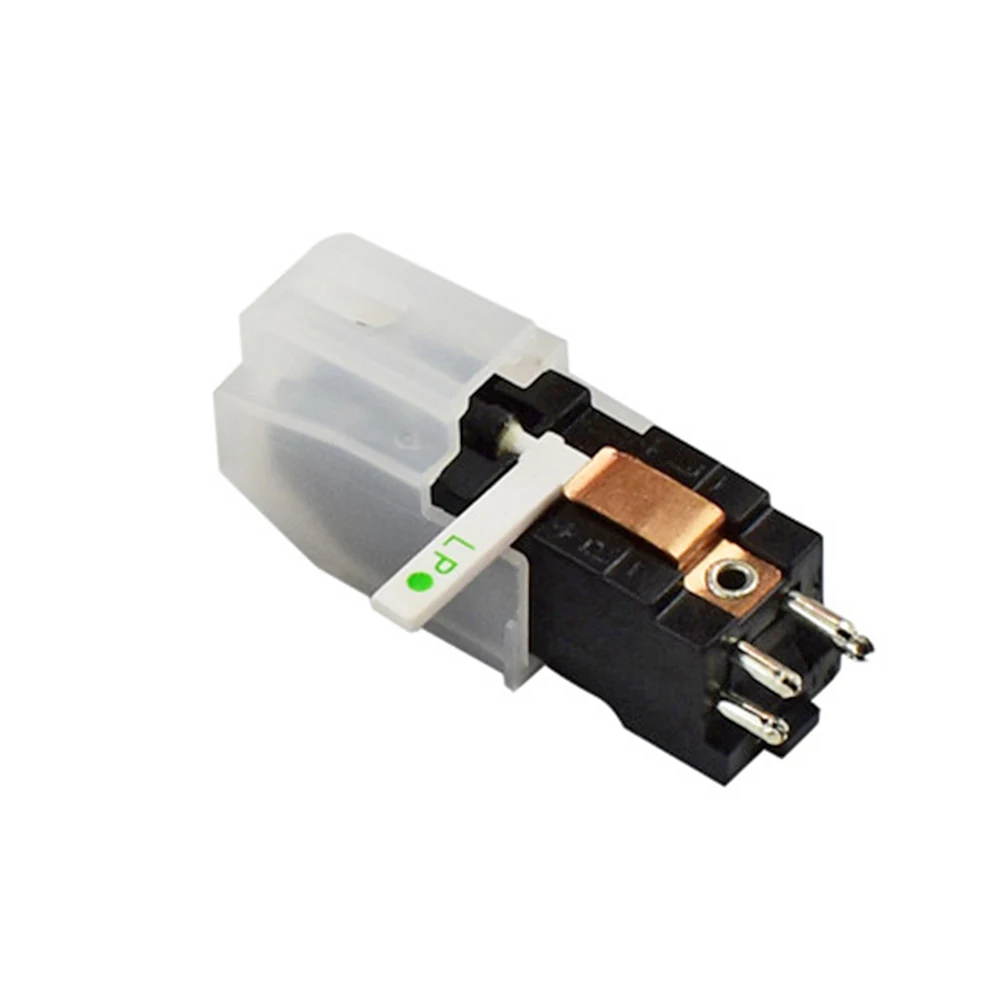 

Replacement Turntable Cartridge with Ruby+Sapphire Needles for LP 78 RPM Records