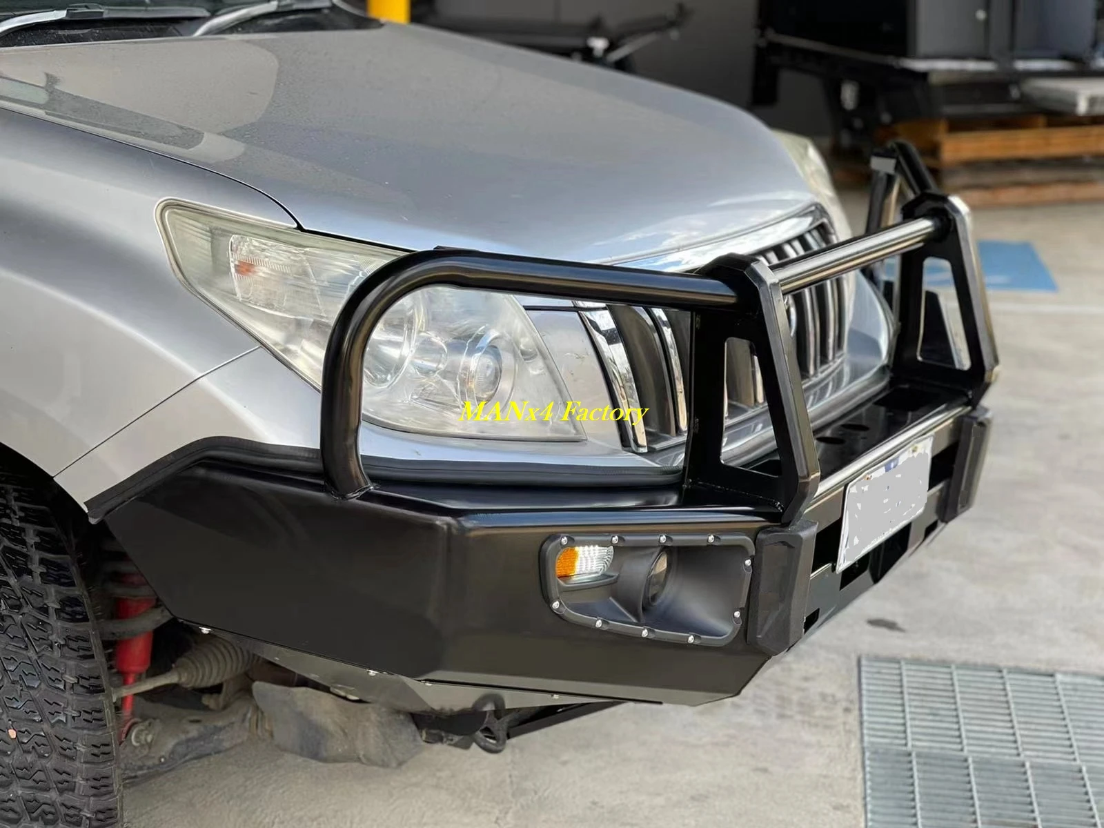 Стальной передний бампер Slap-Up 4wd для Prado Lc150 FJ150 09-17