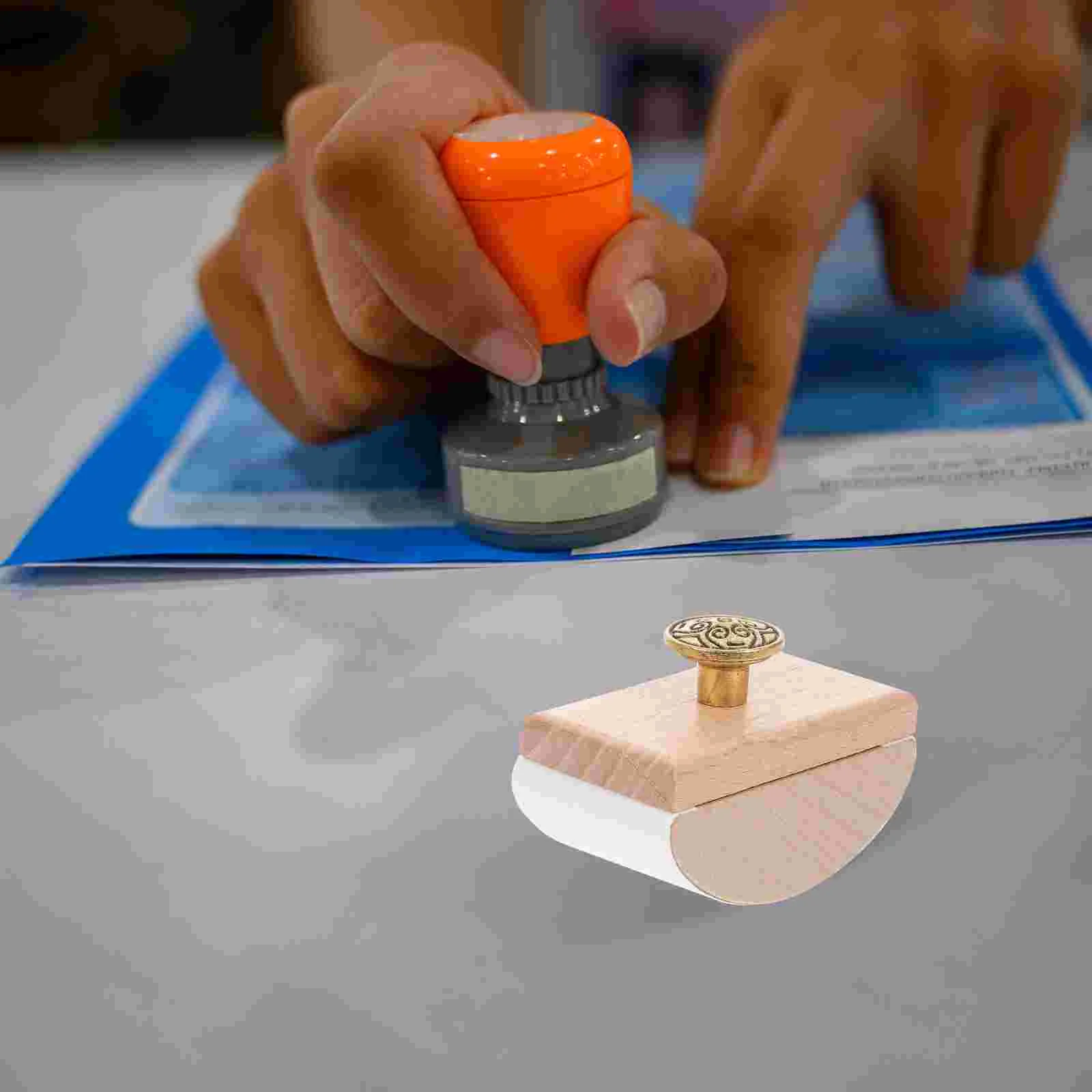 Note Pad Ink Absorber Craft Rocker Blotter Pre-Cut Paper Creative Mix Small Office Desk Wooden Student