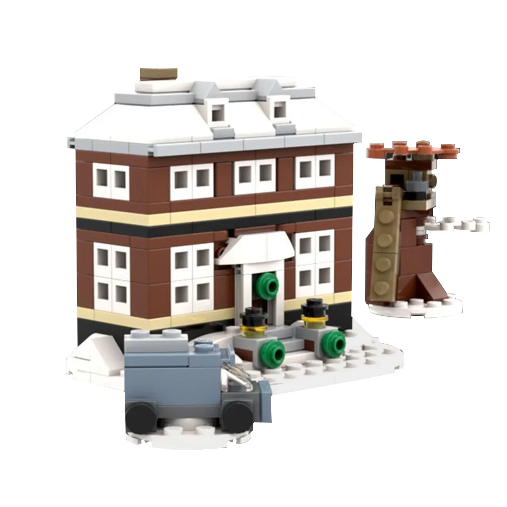 Конструктор строительный MOC McCallister классический домик в микромасштабе идея для