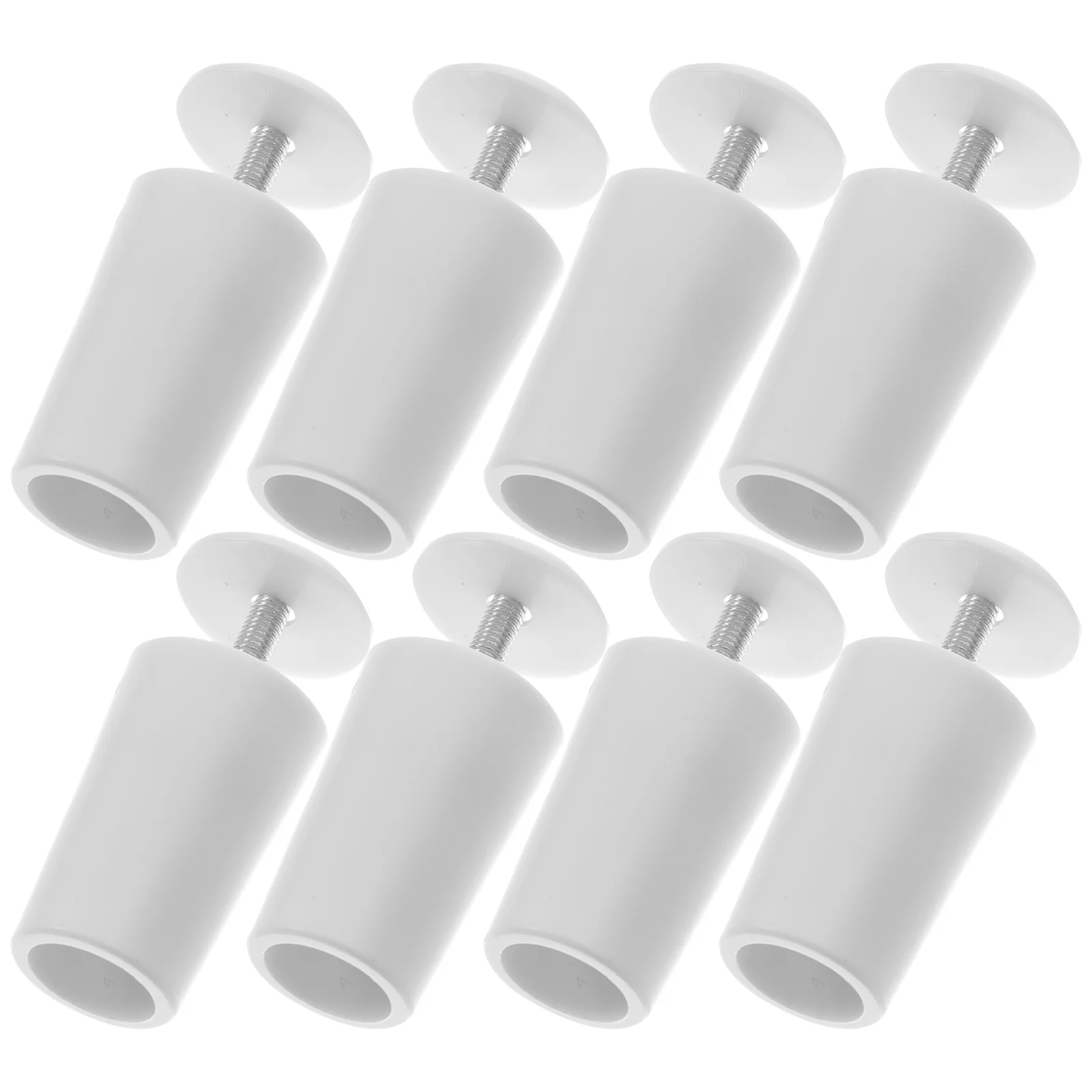 

8 Pcs Roller Blinds Windows Rome Shutter Fasteners Repair Kit Stopper White Aluminum Alloy Plastic Stoppers