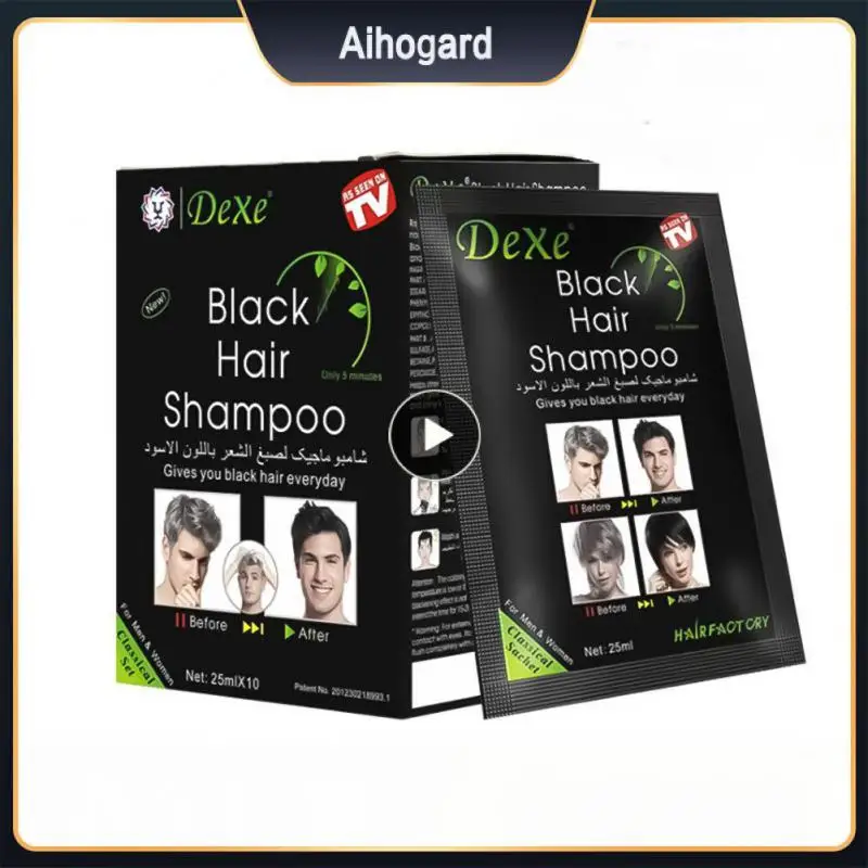 

Шампунь для черных волос SevichInstant, серый, белый, затемняющий Блестящий шампунь для волос с активированным углем для макияжа за 5 минут