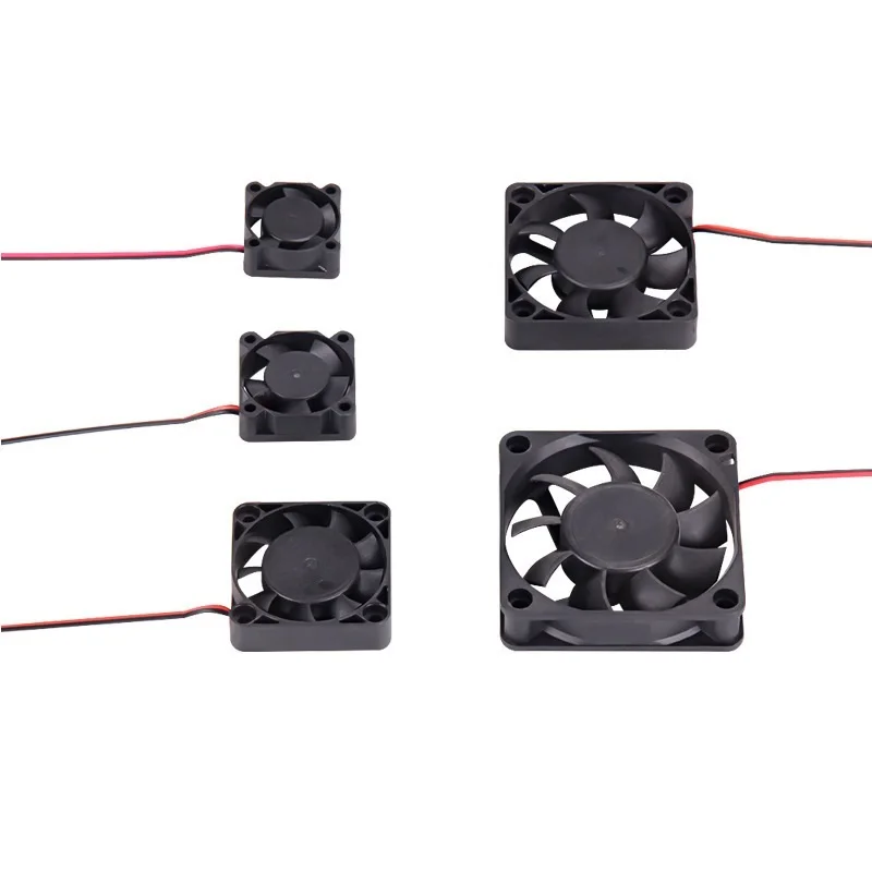 

3D printer accessories 2PCS computer CPU laptop graphics extruder 2510 3010 4010 5010 6015 cooling fan