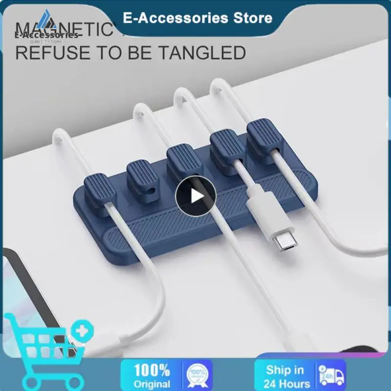 

Wire Organizer Flexible Cable Winder Wire Organizer Holder Silicone Office Desktop Organizer Management Winder Clip For Iphone