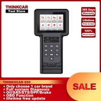 thinkcar new thinkscan s99 full system diagnose scanner code reader diy car obd2 oilbrakesasetsdpf reset diagnostic tools
