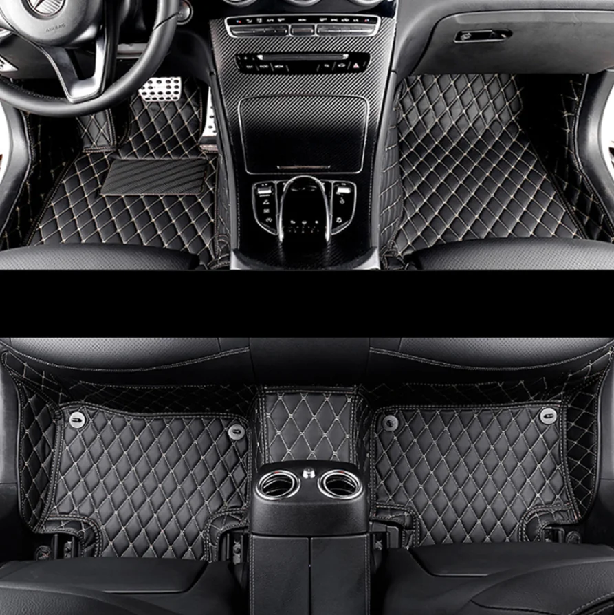 

for byd s6 s7 f3 f0 g3 g6 g5 qin tang song s6 s7 pro leather car floor mats rug carpet interior accessories styling