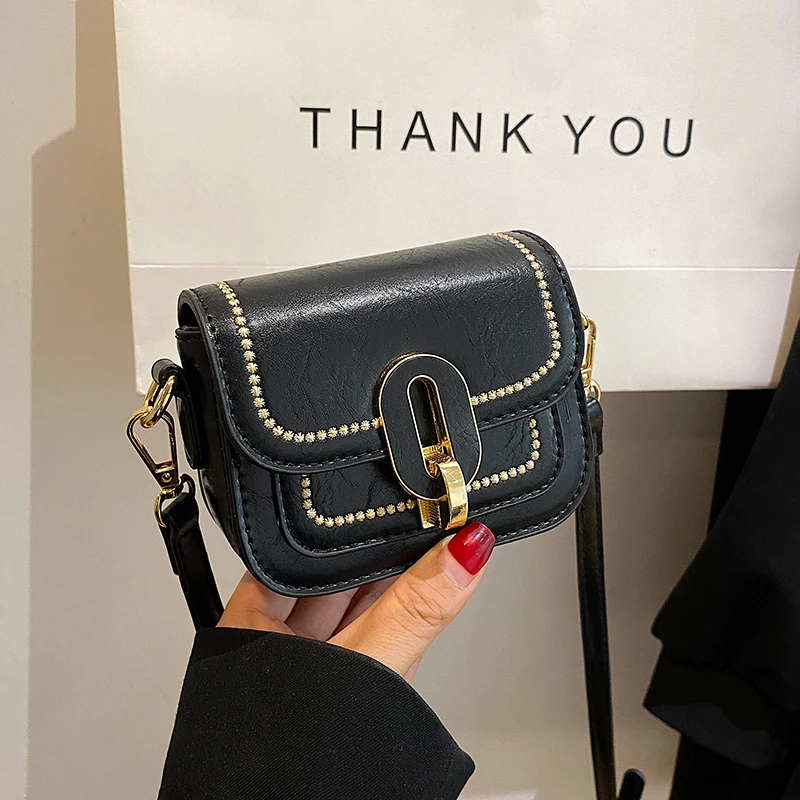 2023 Vintage Brand Designer Small Flap Handbag And Purse For Women Shoulder Crossbody Bags 2023 New High Quality Messenger Bags