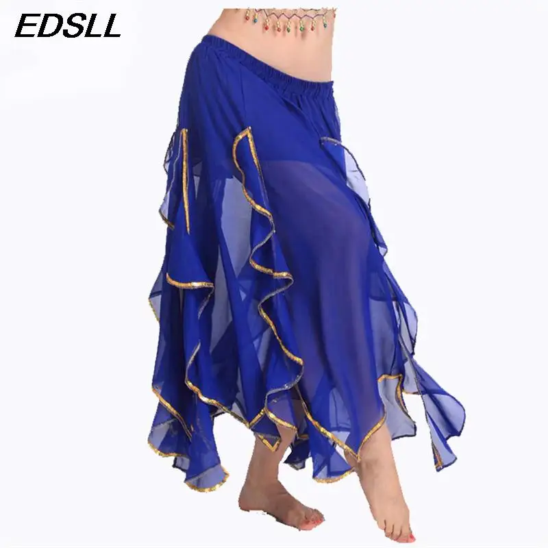 Женская юбка для танца живота полуплатье индийского шифоновые костюмы