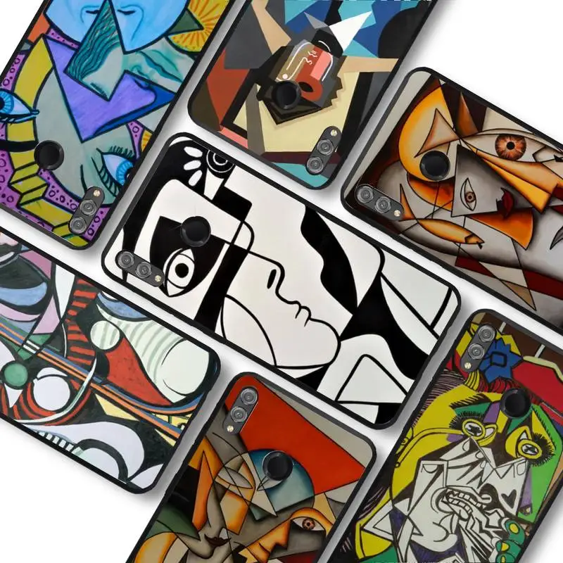 

Picasso art painting Phone Case for Redmi 8 9 9A for Samsung J5 J6 Note9 for Huawei NOVA3E Mate20lite cover