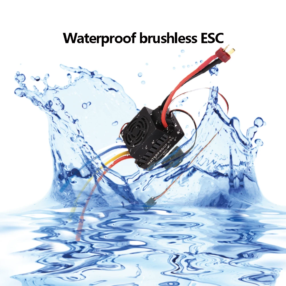 

Waterproof Brushless Motor Brushless Speed Controller Sensorless Motor ESC-60A