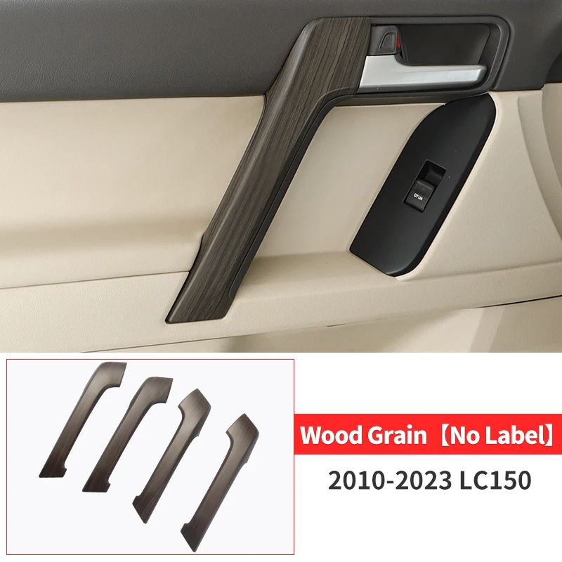 Для 2010 2022 Toyota Land Cruiser Prado 150 Lc150 Fj150 аксессуары для модификации интерьера ручка подлокотник деревянная текстура Крышка светодиодная подсветка 2021 2020 2019 2018 2017 2016 2015 2014 2013 2012 2011