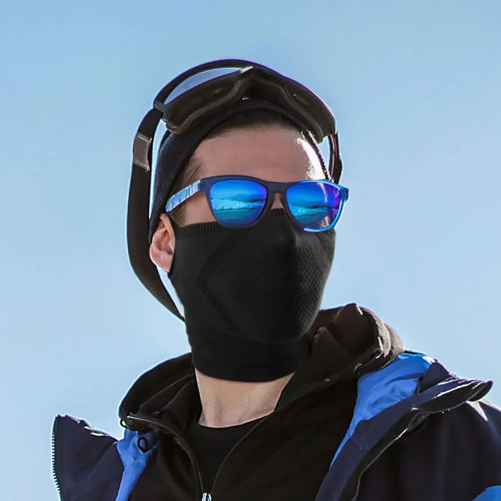 Модные маски для лица ветрозащитная дышащая эластичная мягкая маска