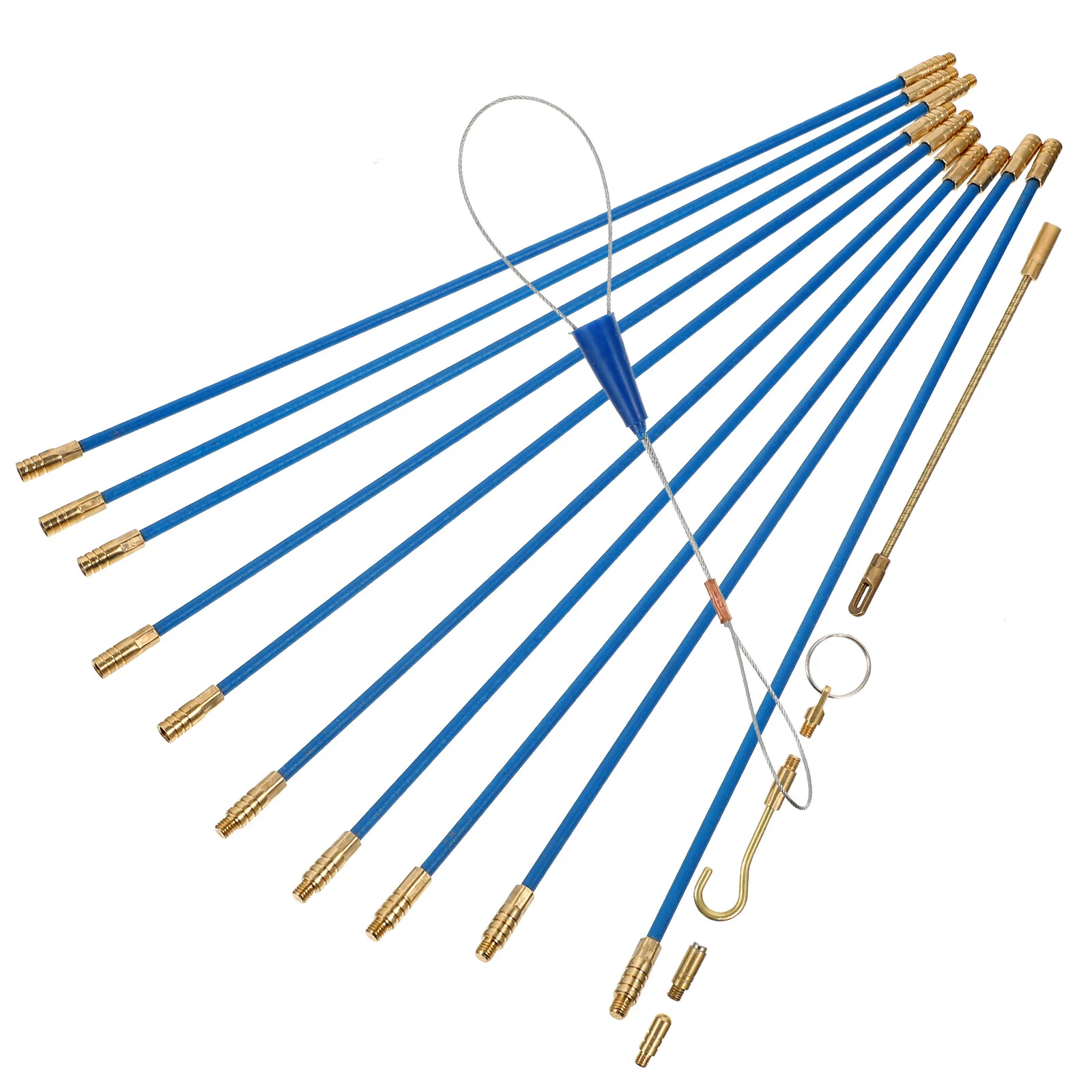 

1 Set Electrical Tools For Electrical Cable Fish Stick Coaxial Pull Push Kit