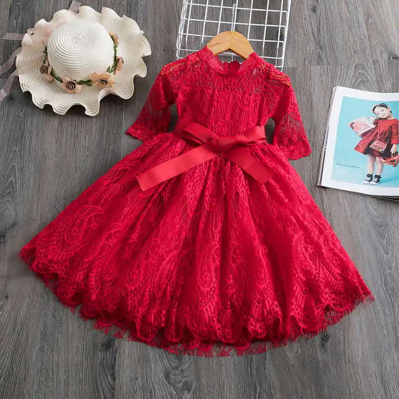 

Детское кружевное платье, на Возраст 3-8 лет