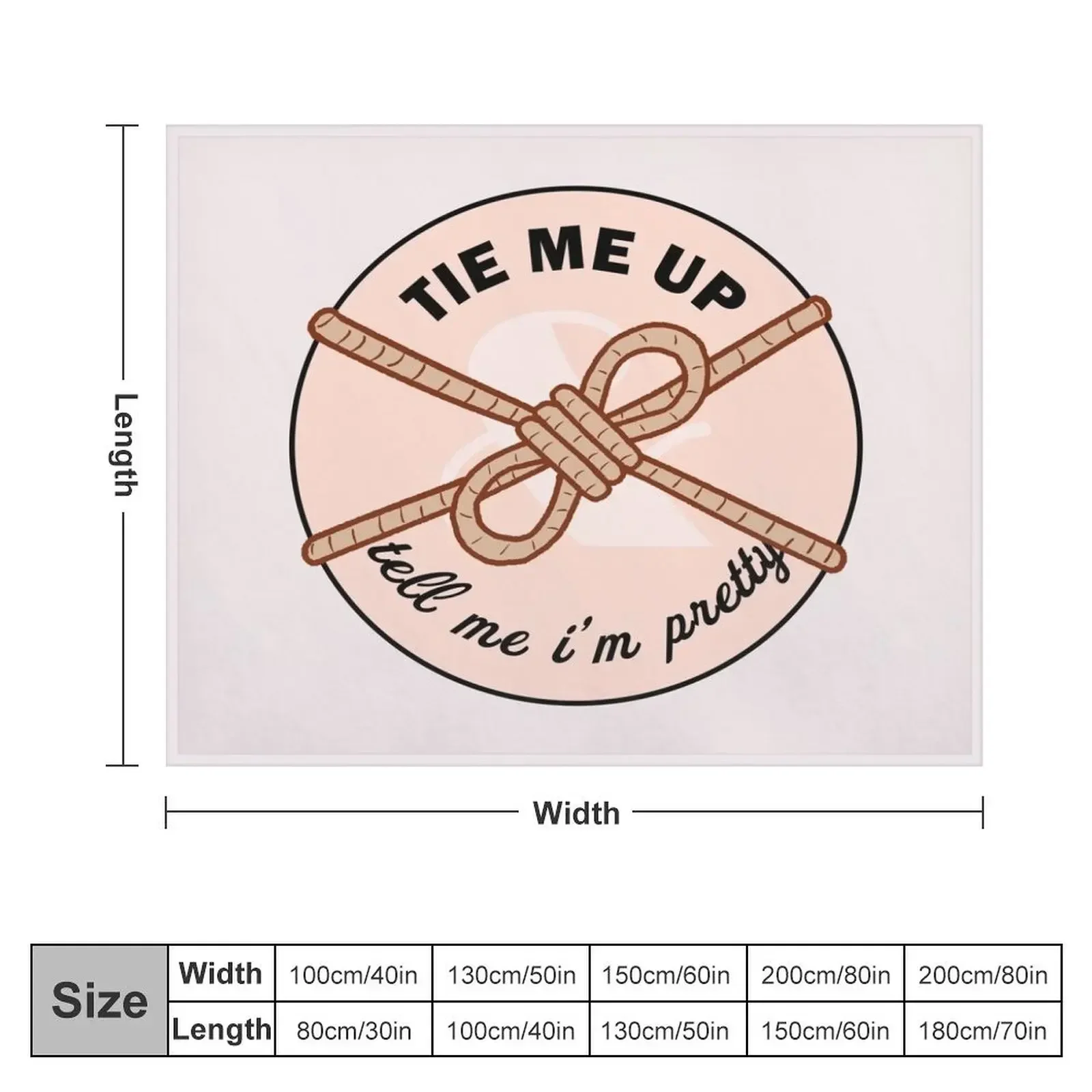 Tie Me Up and Tell I'm Pretty // БДСМ Шибари Веревочное одеяло Декоративные красивые теплые