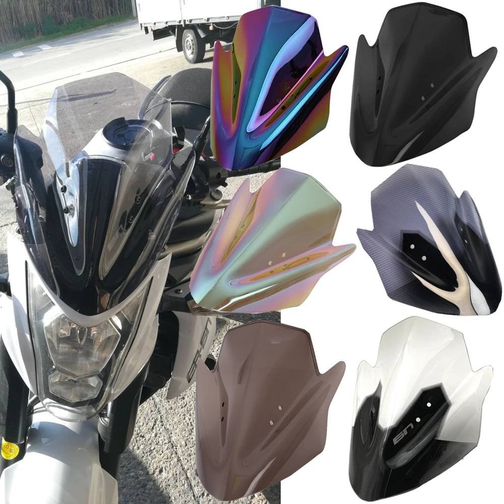 For Kawasaki Ninja ER6N Windscreen Windshield Wind Deflector Motorcycle Accessories ER-6N 2012 2013 2014 2015 2016 ER 6N Screen