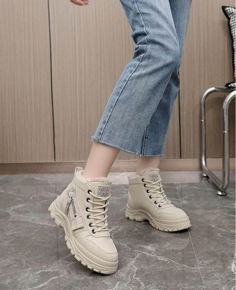 Женские зимние ботинки с высоким берцем Размеры 35- 44