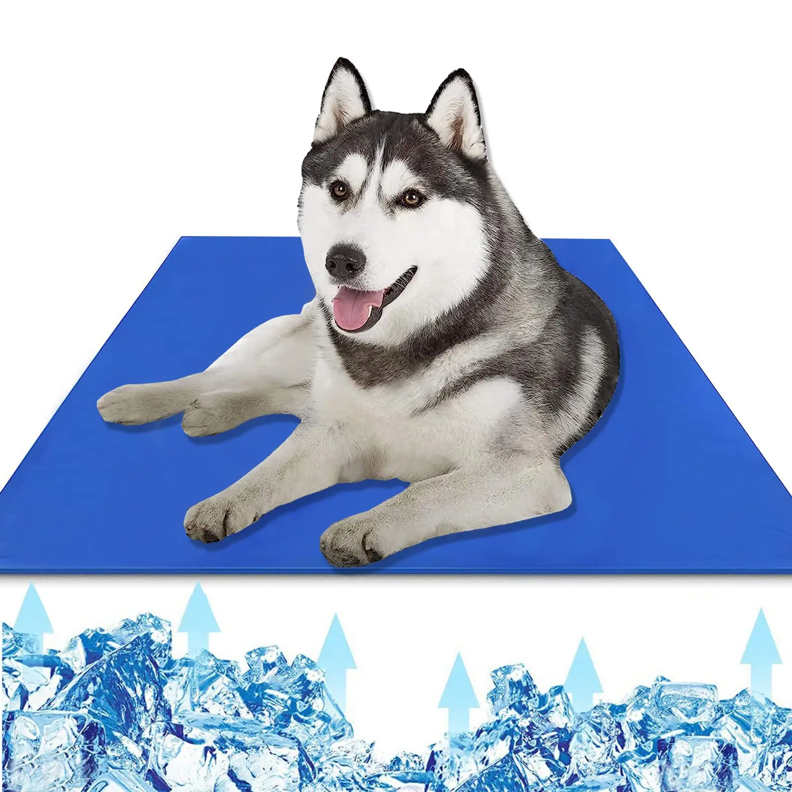 

Охлаждающий подстилка для собак, дышащая подстилка для кошек и собак, подстилка для маленьких, средних и больших питомцев, лето