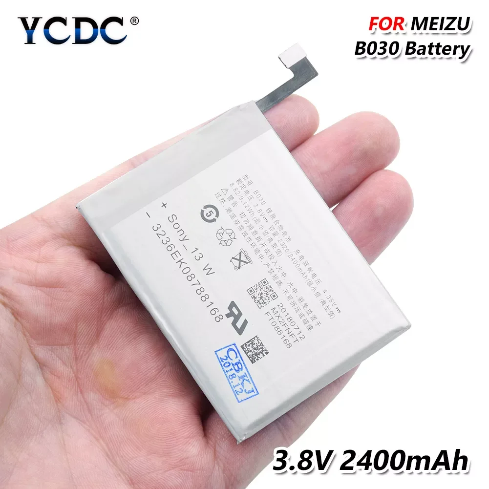 

New Replacement 2400mAh B030 Battery For MEIZU MX3 MX 3 M055 M351 M353 M355 M356 Cell phone Batterie Batterij Bateria