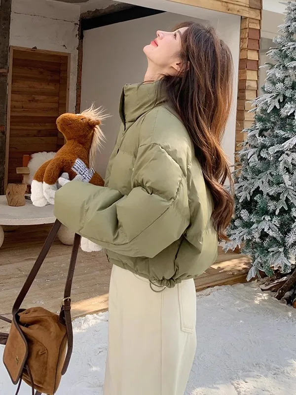 Короткий пуховик Pea Green женская зима 2024 новинка Kendall Sle маленький 90 популярный на