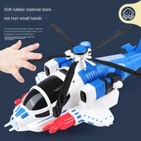 childrens educational toys childrens luminous music helicopter avoidance design birthday gift for boy