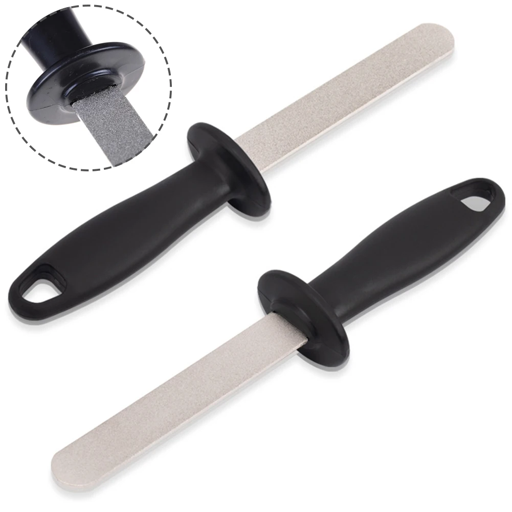 

1pc Diamond Files Sharpener 400# Doubled-Sided Sharpener Sharpening Stone Edge Tool Fishing Hook Polishing Tools